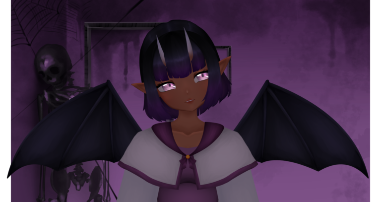 Glowy Demoness